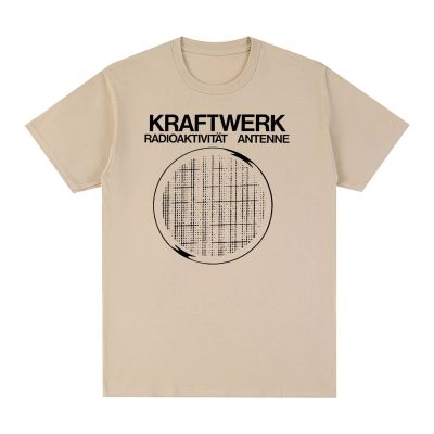 Kraftwerk Vintage T-shirt Computer World The Man-Machine Electro Pop Krautrock Cotton Men T shirt New Tee Tshirt Womens Tops
