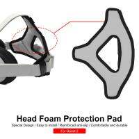 VR Headset Head Cushion Pad Headband Strap For Oculus Quest 2 Helmet Head Pressure-relieving Strap Foam Pad VR Accessories