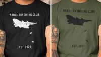 Kabul Skydiving Club Est 2021 Shirt T-Shirt Size Xs-5Xl Custom Aldult Teen Unisex Digital Printing Tee Shirt Fashion Funny New