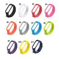 【✆HOT】 KDS MALL 11สีสำหรับ Mi Band 3สายสายรัดข้อมือสำหรับ Xiaomi Mi 3ซิลิโคนสำหรับ Miband 3อุปกรณ์เสริมอะไหล่ Pulsera Correa