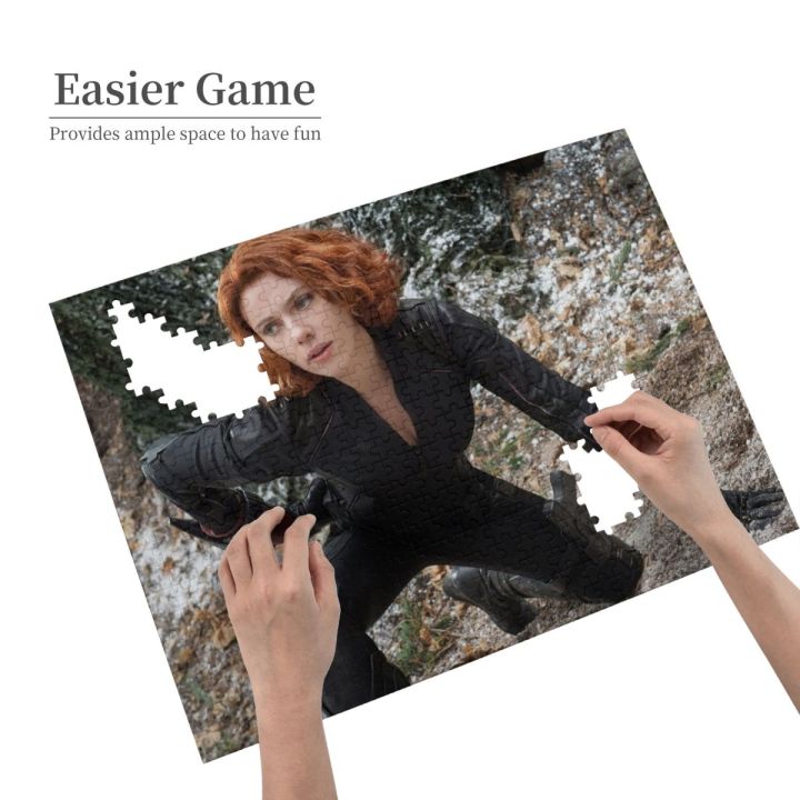 black-widow-wooden-jigsaw-puzzle-500-pieces-educational-toy-painting-art-decor-decompression-toys-500pcs