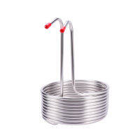 เครื่องทำไวน์ Home Brewing Hotel Easy Clean Immersion Tool Spiral Stainless Steel Bar Kitchen Supplies Restaurant Beer Cooling Coil