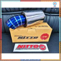 ท่อไอเสียพักปลาย Nitto ไดร์สี ใส้ตะแกรงเกลียว เครื่องยนต์เบนซิน งาน Nitto แท้ สินค้ามีจำนวนจำกัด