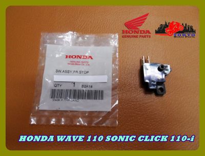 HONDA WAVE110 SONIC CLICK110i BRAKE STOPPER SWITCH "GENUINE PARTS" // สวิทซ์สต๊อปไฟเบรค ของแท้ รับประกันคุณภาพ