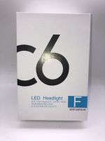 ไฟหน้า Led C6 ขั้ว 9006/HB4  36w 5500LM C6 แสงสีขาว SUPER BRIGHT 6000K/ขาว 1 คู่