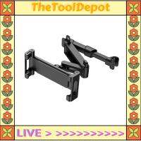 TheToolDepot ที่ยึดพนักพิงศรีษะวางรถหมุนหลังเบาะที่วางโทรศัพท์หมอนหลังเหมือนกล้องส่องทางไกลสำหรับติดรถสำหรับโทรศัพท์5ขนาด13นิ้ว