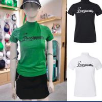 PG golf clothes ladies short-sleeved perspiration breathable T-shirt sports quick-drying jersey slim round neck golf clothes UTAA Scotty Cameron1 Le Coq XXIO◕