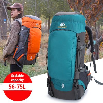 90L 80L 70L Camping Backpack Large Capacity Outdoor Climbing Bag Waterproof Mountaineering Hiking Trekking Sport Bags