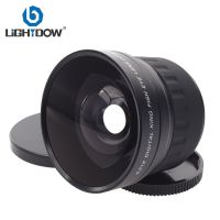 Lightdow 52MM 0.21X Additional Fisheye Lens Additional Mirror for 52mm Caliber camera