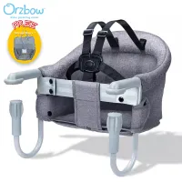 Orzbow Hook-on Chair For Children Portable Baby High Chair Kids Feeding Booster Seat Travel Folding Chair Toddler Dining Table Chair