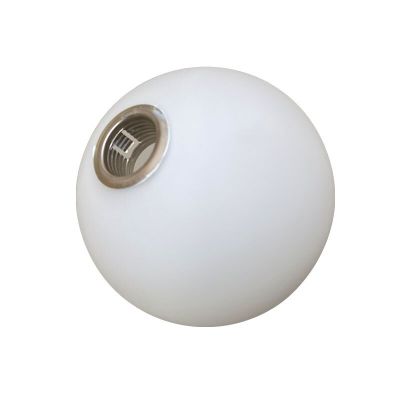 โคมไฟแก้วโมเดิร์นเรียบง่ายสีขาวนวลใส12/15/20ซม. โคมไฟระย้าแก้วอุปกรณ์เสริมโคมไฟแก้วทรงกลม G9