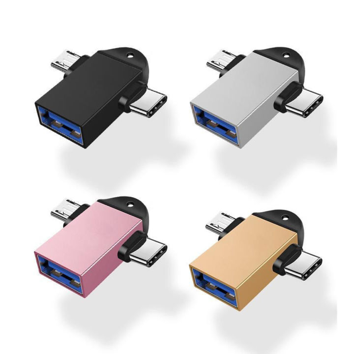 อะแดปเตอร์-usb3-0เป็น-type-c-แอนดรอยด์-ตัวแปลงการชาร์จการส่งข้อมูลแบบสองในหนึ่งอะแดปเตอร์-otg