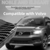 เคสรีโมทรถลายเคฟล่ารีโมทรถ Volvo XC 2022  Kevlar ABS /  Silicone Push button Guard)   Volvo 2022 Key Case S60L xc60 S90 xc90 xc40 v90