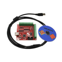 3PCSSET 1PCS MACH3 Breakout board +1PCS USB Wire+1PCS CD CNC USB 100Khz 4 axis interface driver motion controller driver board