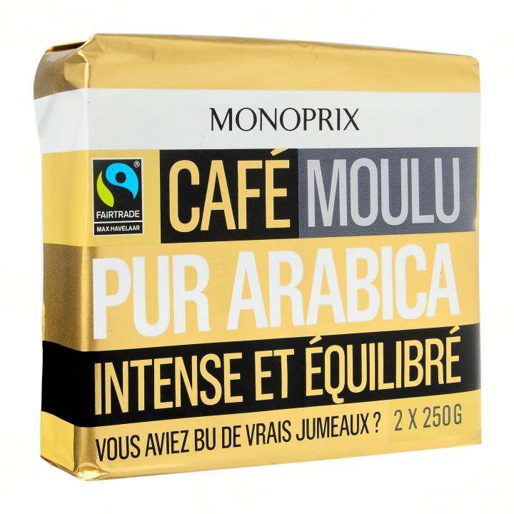 Monoprix Pur Arabica Ground Coffee 2X250G | Lazada Singapore