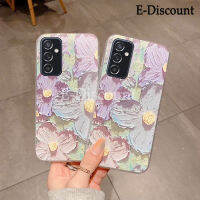 เคส Nillkin Samsung A14 ฝาครอบโทรศัพท์กันกระแทกลายดอกไม้การ์ตูนเคสฝาหลังนิ่ม TPU แฟชั่นสำหรับ SamsungA14 ปลอกซิลิโคน