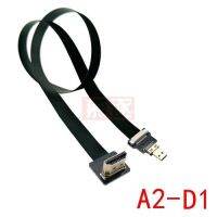 【】 KaArtsy 1ชิ้น HDMI ข้อศอกกล้องสำหรับอากาศยานมาตรฐาน PTZ SLR Coyote FPC แผงแบนสายอะแดปเตอร์ทางอากาศ