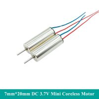 2PCS 0720 Mini 7mm*20mm Coreless Motor DC 3.7V 47000RPM High Speed Micro Hollow Cup Engine DIY RC Drone Aircraft Hobby Toy Model Electric Motors