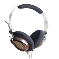 Olive Color Wearing Retro Monitor Open Wood Earphones Hifi Sound Quality Headset Computer Wired Gaming Headset Foldable Portable