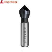 LANYUCHUANG เหล็กความเร็วสูง 3/8 "ก้านกลม Countersink สว่าน สีดำสีดำ เงินสีเงิน 82องศาจุดมุมเฉียงหลุม Chamfering ตัด แบบพกพาได้ บอดี้1/2ค่ะ Chamfering เจาะจุด facer คนงานงานประดิษฐ์