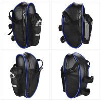 YSANAM Cycling Bike Bag Reflective Bikes Saddle Bag With Water Bottle Pouch MTB Bicycle Bag Panniers Bicycle Accessories