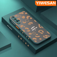 YIWESAN เคสสำหรับ Huawei Nova 5T Honor 20 Pro เคสโทรศัพท์แบบแข็งบางดีไซน์ใหม่ลายการ์ตูนเคสป้องกันเลนส์กล้องคลุมทั้งหมดเคสกันกระแทกขอบซิลิโคน