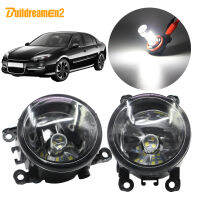 Buildreamen2 For Renault Laa 3III Grandtour Car Styling H11 Fog Light Lampshade + Bulb DRL 12V 2007 2008 2009 2010 2011 2012