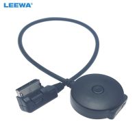 LEEWA Car Radio Media In MDI/AMI Bluetooth 4.0 USB Cable charging Adapter for Mercedes Benz Audio AUX Cable CA6215