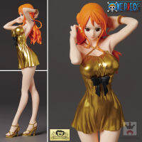 Model โมเดล งานแท้ 100% แมวทอง Banpresto จากการ์ตูน One Piece วันพีซ เต็มพิกัดสลัดจอมลุย Nami นามิ Gold Dress ชุดสีทอง Ver Original from Japan Figure ฟิกเกอร์ Anime ของขวัญ Gift อนิเมะ การ์ตูน มังงะ Doll ตุ๊กตา คอลเลกชัน สั่งและนำเข้าจากญี่ปุ่น manga