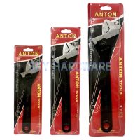 HOT** ANTON ประแจเลื่อน ประแจสไลด์ 8นิ้ว 10นิ้ว 12นิ้ว CR-V（สีดำ) ส่งด่วน ประแจ เลื่อน ประแจ ปอนด์ ประแจ คอม้า ประแจ บล็อก