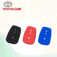 หุ้มซิลิโคนกุญเจ ปลอกหุ้มกุญแจโชว์โลโก้ Silicon TOYOTA CHR