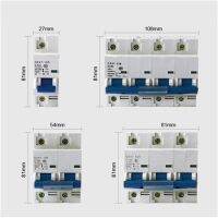 Dc250v-1000V เบรกเกอร์220V 440V 500V 600V 1P 2P 3P 4P สวิตช์เปิดบรรยากาศ1-125a อากาศตรงป้องกันการสะดุด