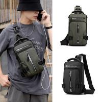 Three types of back multifunctional chest bag mens messenger bag shoulder bag s三种背法多功能胸包男斜挎包单肩包小背包双肩包胸前包学生包