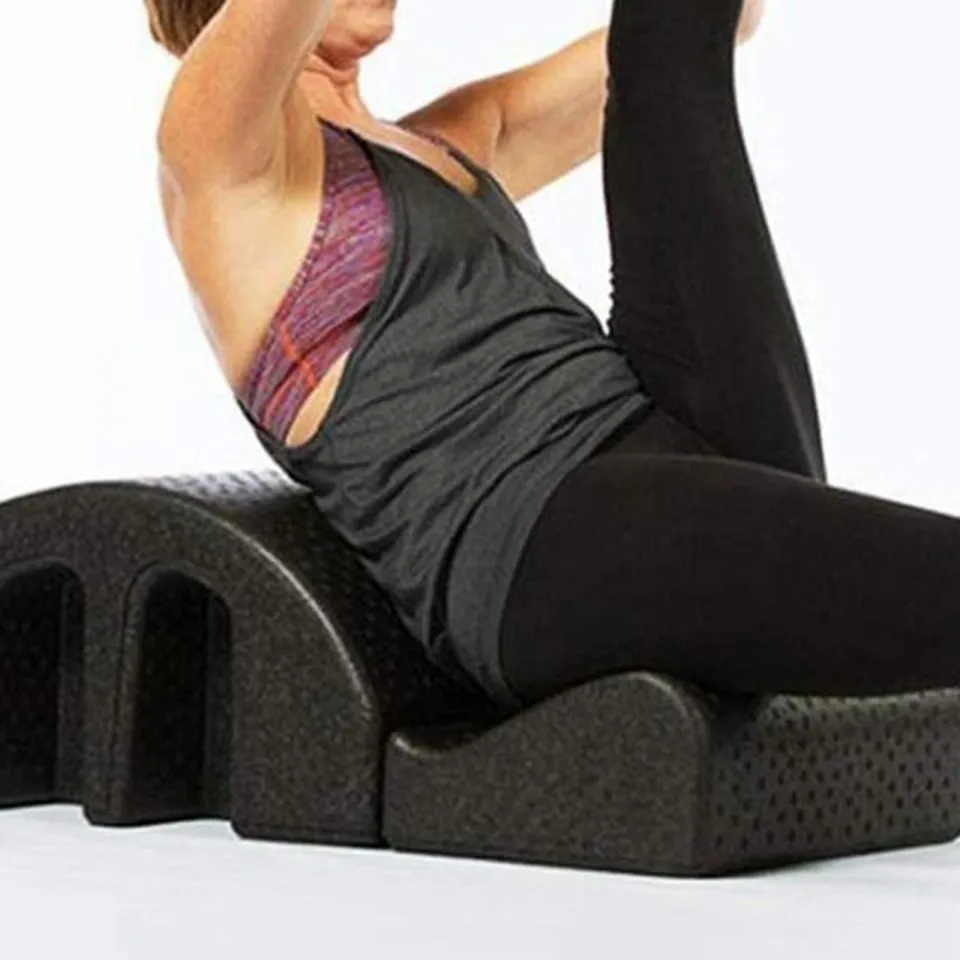 Pilates Spine Corrector Barrel Balance Trainer Body Massage Relax