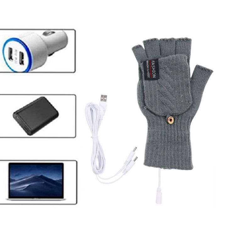 usb-electric-heated-gloves-2-side-heating-convertible-fingerless-glove-mittens-adjustable-cycling-skiing-gloves