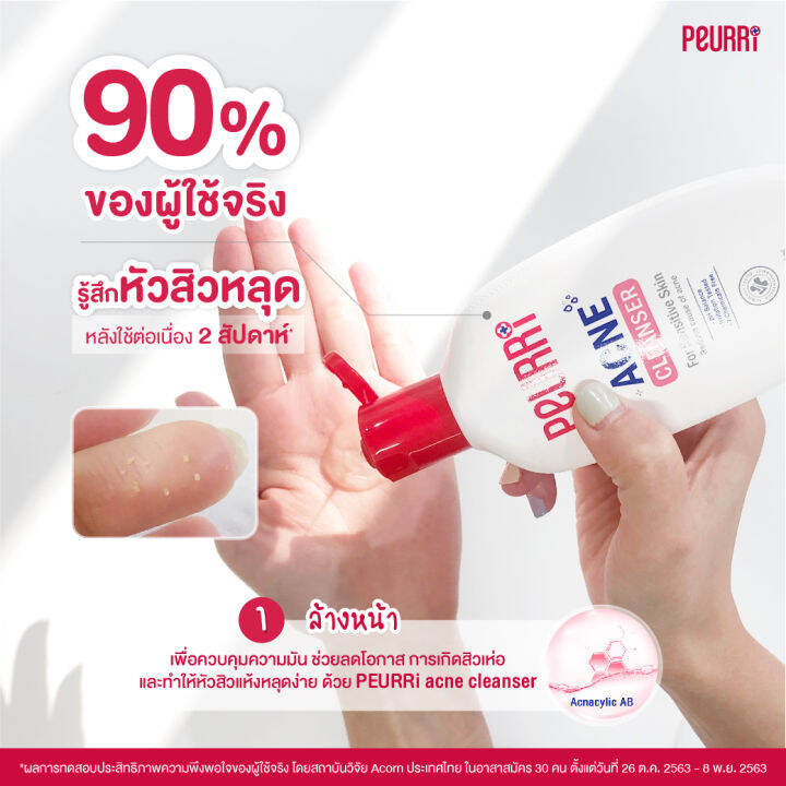 peurri-acne-cleanser-เจลล้างหน้า-250-ml