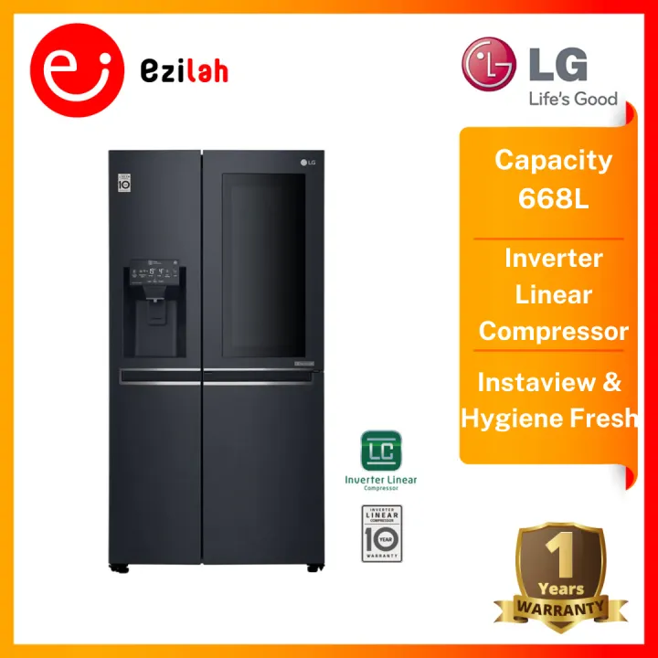 LG SidebySide Refrigerators / Fridge / Peti Sejuk with InstaView