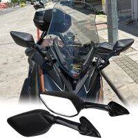 Motorcycle Rearview Rear View Side Mirrors For Yamaha XMAX 300 X-MAX 125 400 250 17-2022 2023 XMAX400 XMAX300 Accessories Carbon Mirrors