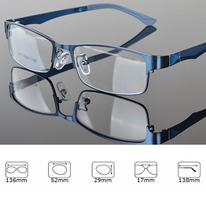 กรอบแว่นสายตาอัลลอยด์สำหรับธุรกิจแฟชั่นใช้ได้ทั้งชายและหญิงกรอบแว่นตาตามใบสั่งแพทย์-tr90ขากระจกเลนส์สี่เหลี่ยมเปลี่ยนได้