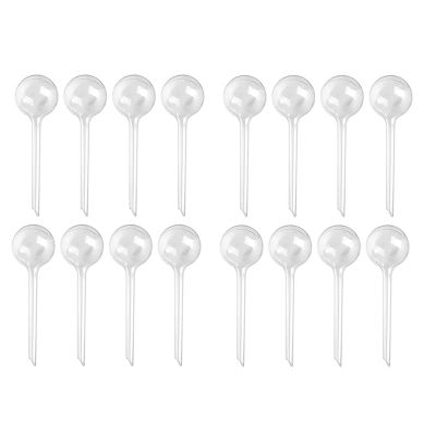 16Pcs Self-Watering Globes Flower Automatic Watering Device Houseplant Plant Pot Aqua Bulbs Balls PVC