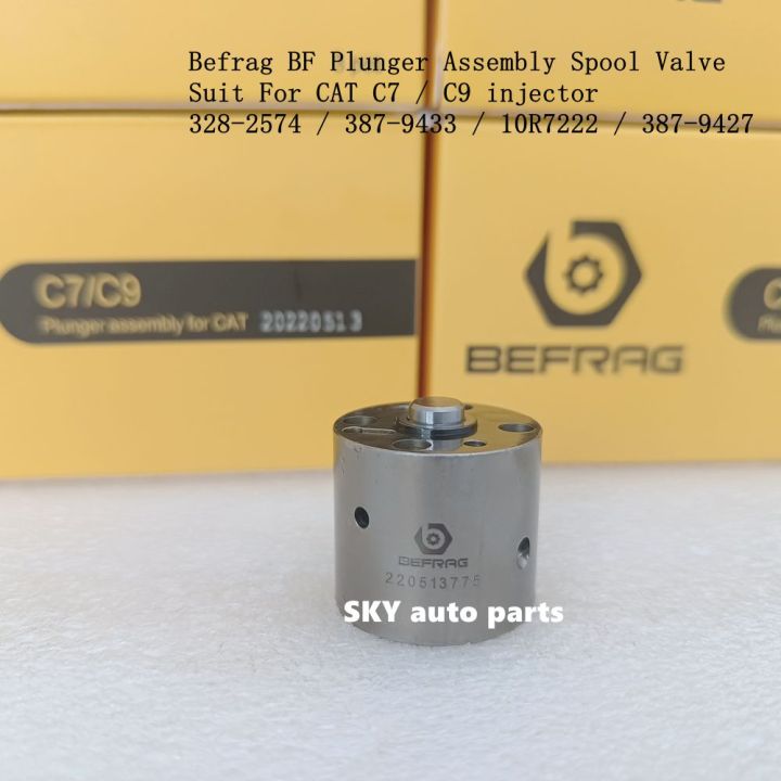 befrag-bf-plunger-assembly-spool-valve-ชุดสำหรับแมว-c7-c9หัวฉีด328-2574-387-9433-10r7222-387-9427-2ชิ้น