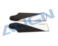 อะไหล่ฮอ 600 550 ใบหาง 95mm. Carbon Fiber Tail Blade HQ0950C Align RC T-rex