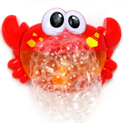 Crab&amp;whale&amp;frog Bubble Machine Baby Bath Toy Funny Cartoon Animal Bath Bubble Machine Baby Bathroom Funny Toy for Children Gift