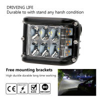 ไฟสปอตไลท์ LED 45W สำหรับรถ ATV SUV ไฟทำงานทำงานออฟโร้ด1x