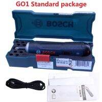 BOSCH ไขควงไฟฟ้าขนาดเล็กใช้ในครัวเรือน GO2 GO1ลิเธียมแบตเตอรี่โทรศัพท์3.6V พร้อมชุดดอกสว่าน