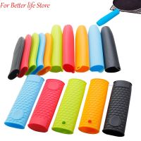 1PCS Silicone Pot Handle Cover Insulation Cover Kitchen Tools Silicone Insulation Pot Handle Cover Anti Slip Pot Handle Cover Other Specialty Kitchen