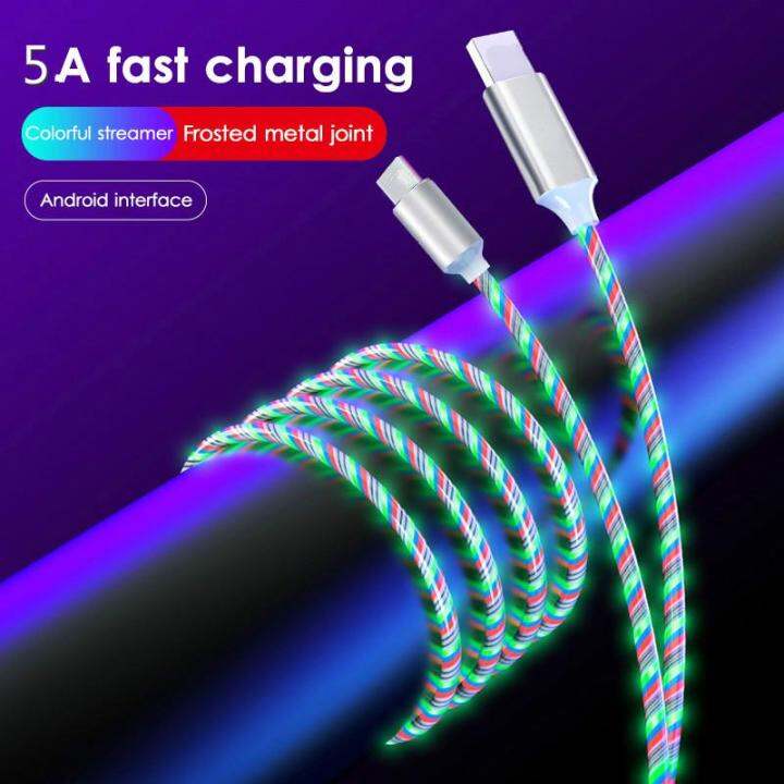 streamer-charging-cable-lightning-flowing-led-wire-fast-charger-compatible-for-android-type-c-charging-cord