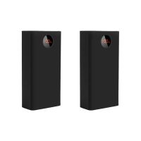 2X Portable Protective Case 40000Mah Silicone Case for Romoss Zeus Pea40 (Black)