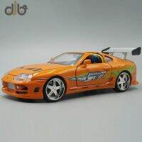 1:24รถ Diecast ของเล่นโมเดล Brian39; S F-โตโยต้าซูปราจำลองยานพาหนะขนาดเล็กสำหรับการเก็บรวบรวม