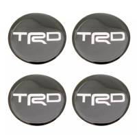 สติกเกอร์ติดดุมล้อ TRD ขนาด 52mm. 1 ชุดมี 4 ชิ้น